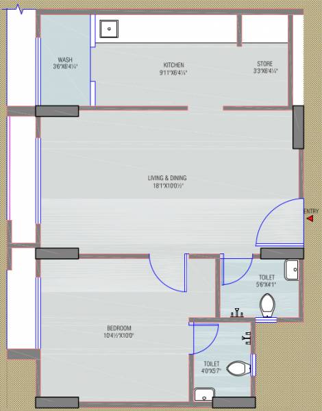 floorPlan of Surya Kiran Aakash Homes
