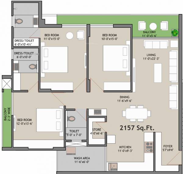floorPlan of Archi Arcade