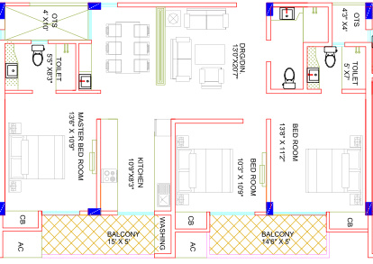 floorPlan of Sanchi Gloria