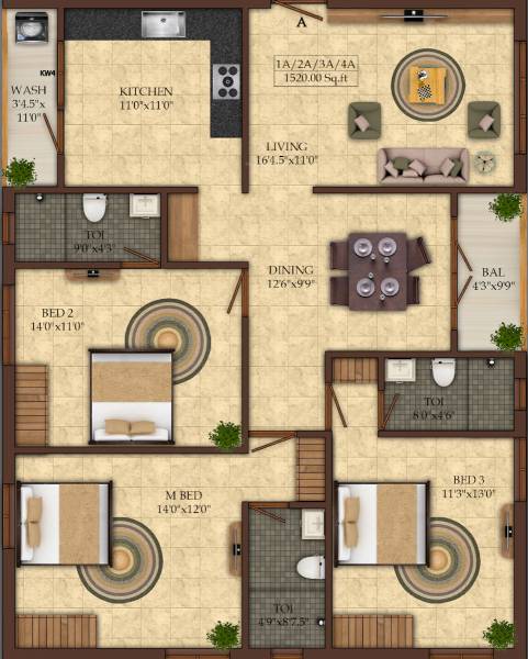  sunshine Floor Plan Floor Plan