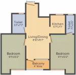 floorPlan of Joy Baba Lokenath JK Garden Phase 3