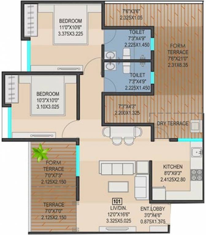  anutham phase ii Floor Plan Floor Plan