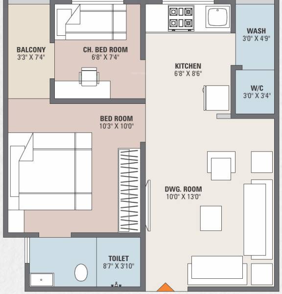 floorPlan of PC Ashapuri Enclave