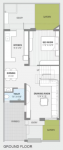  villas Floor Plan Ground Floor Plan