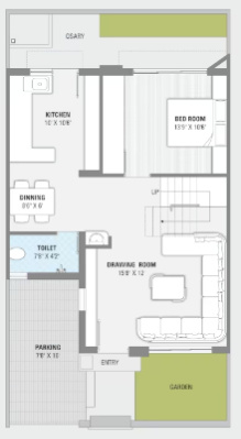  villas Floor Plan Ground Floor Plan