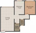 floorPlan of Moga Realty Om Namo Guru Datta