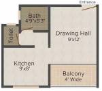 floorPlan of Dhruv Construction Paradise