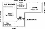 floorPlan of A Chowdhury Priti Abode