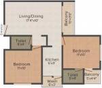 floorPlan of Sarthak Green View