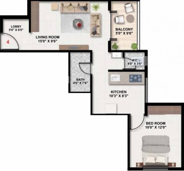  shilp-swamini-apartment Floor Plan Floor Plan