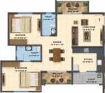 floorPlan of Saiven Silver Oaks