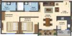 floorPlan of Saiven Silver Oaks