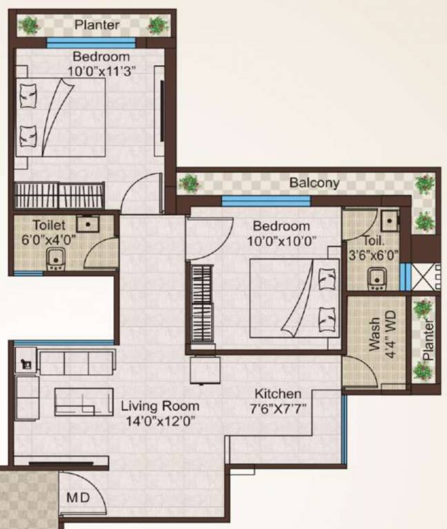 dummy Mangalya Mangalam Heights Block 1