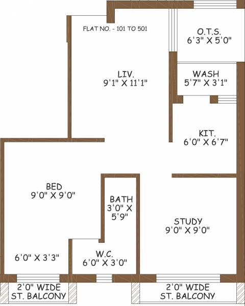 floorPlan of Shital Sumati Sanidhya 2