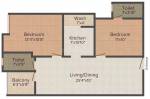 floorPlan of Assotech Windsor Hills