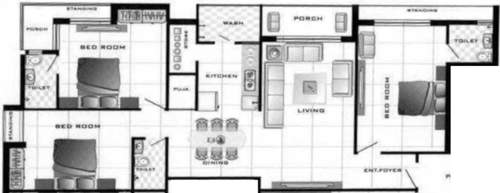 floorPlan of Shreenath Shree Darshan