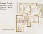  grandeur-phase-ii Floor Plan Upper Level Duplex Plan