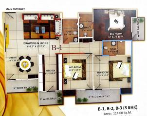 Floor Plan  galaxy-shanti-niketan Floor Plan Floor Plan