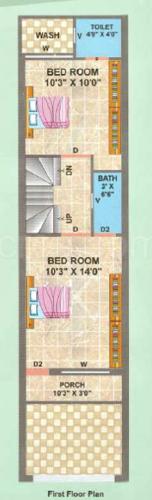  shree-ghanshyam-vatika Floor Plan First Floor Plan