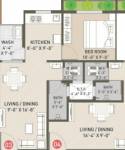 floorPlan of Siddhi Mind Tree Gehana Phase 2