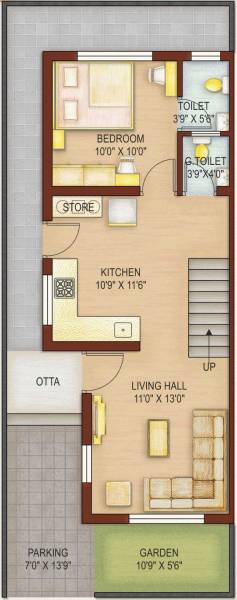 floorPlan of Nilkanth Residency