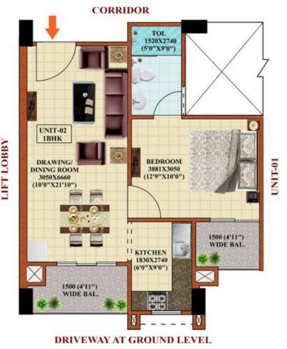  vinayak-central-park-at-shervani-legacy-phase-2 Floor Plan Floor Plan
