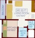 floorPlan of Shreenath Hemant Arcade