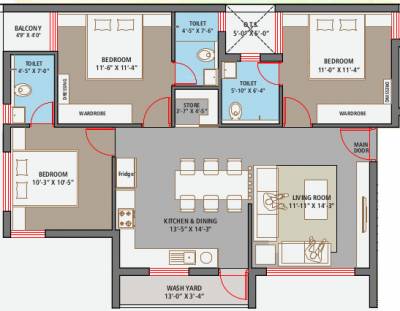 floorPlan of Icon Elegance