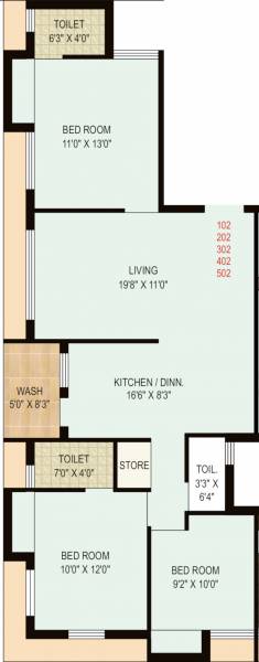floorPlan of Shree Premkunvar
