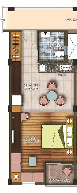  mritshikha boutique apartments Floor Plan Floor Plan