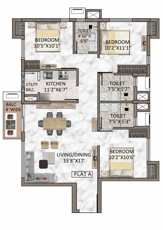  pranaya phase i Floor Plan Floor Plan