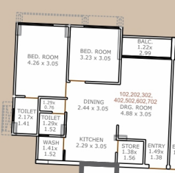  vandemataram-mahadev-lily Floor Plan Floor Plan