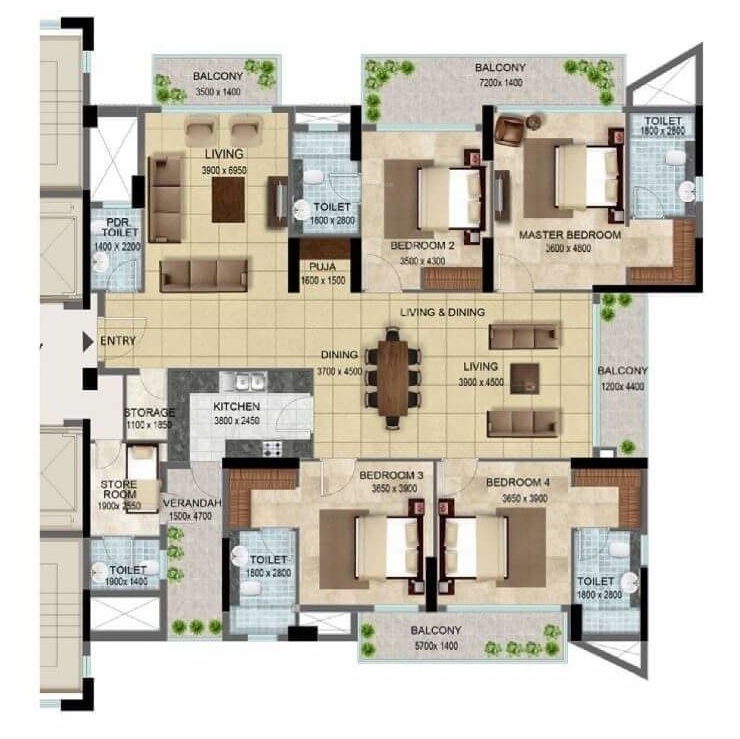 Floor Plan belvedere court 3 Floor Plan Floor Plan