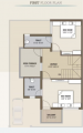 First Floor Plan gokuldham-bungalows Floor Plan First Floor Plan