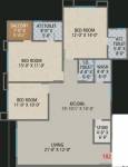 floorPlan of Siddhi Roscoe Ambitious Living