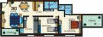 Yugal Willed Ways (2BHK+2T (1,009 sq ft) 1009 sq ft)