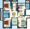 Yugal Willed Ways (3BHK+3T (1,292 sq ft) 1292 sq ft)
