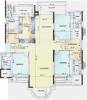 DLF Windsor Court (3BHK+4T (2,630 sq ft)   Servant Room 2630 sq ft)