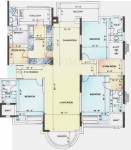 DLF Windsor Court (3BHK+4T (2,630 sq ft)   Servant Room 2630 sq ft)