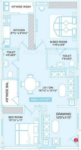Imaarat Golden Sands III (2BHK+2T (1,050 sq ft) 1050 sq ft) Imaarat Golden Sands III (2BHK+2T (1,050 sq ft) 1050 sq ft)