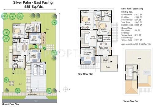 Splendid Palm Meadows (3BHK+3T (5,265 sq ft)   Study Room 5265 sq ft)