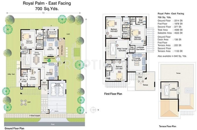 Splendid Palm Meadows (4BHK+4T (6,300 sq ft)   Study Room 6300 sq ft)