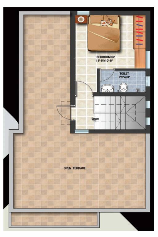  kingsman villas Floor Plan First Floor Plan