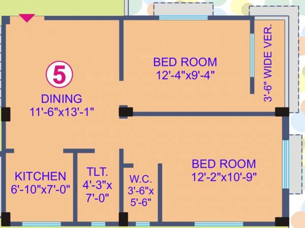  vinayak-tower Floor Plan Floor Plan