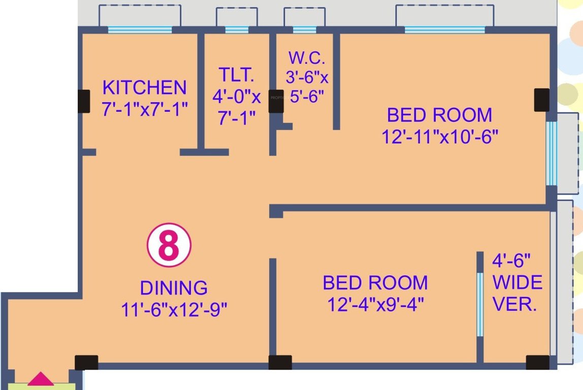  vinayak tower Floor Plan Floor Plan