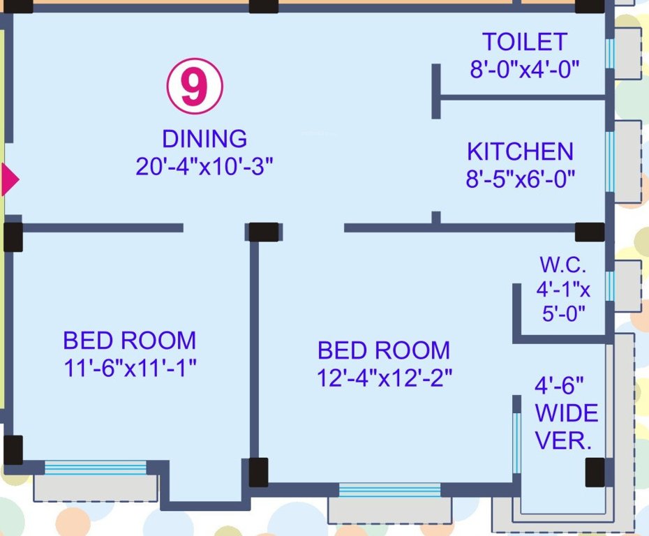  vinayak tower Floor Plan Floor Plan