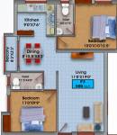 Floor Plan bajanai-koil-street-flat Floor Plan Floor Plan