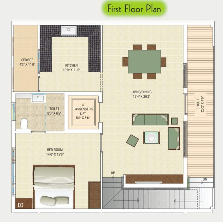  the groove  Floor Plan First Floor Plan