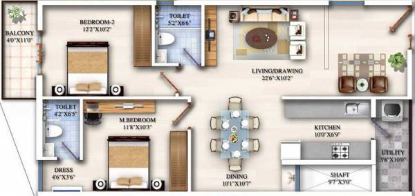  urban-ville Floor Plan Floor Plan