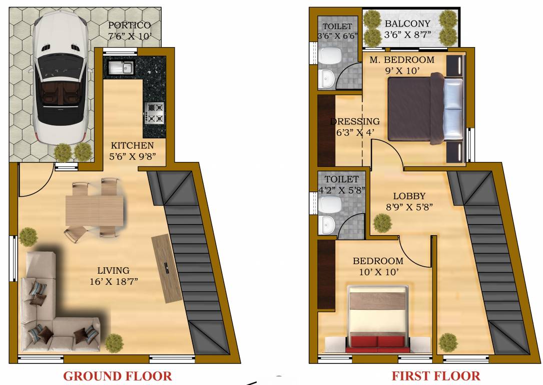 Upper Ground Floor Plan  maple villas Floor Plan Upper Ground Floor Plan